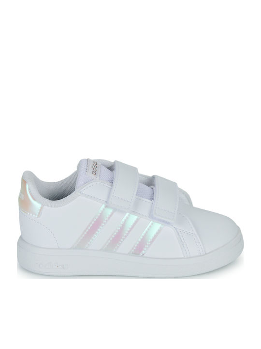 Grand Court GRAND COURT 2.0 Kids Sneakers with Scratch Cloud White / Iridescent
