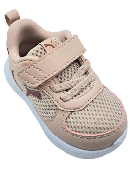 Fun Racer 2ac+inf Kids Sneakers with Scratch Pink