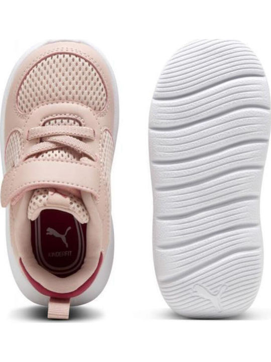 Fun Racer 2ac+inf Kids Sneakers with Scratch Pink