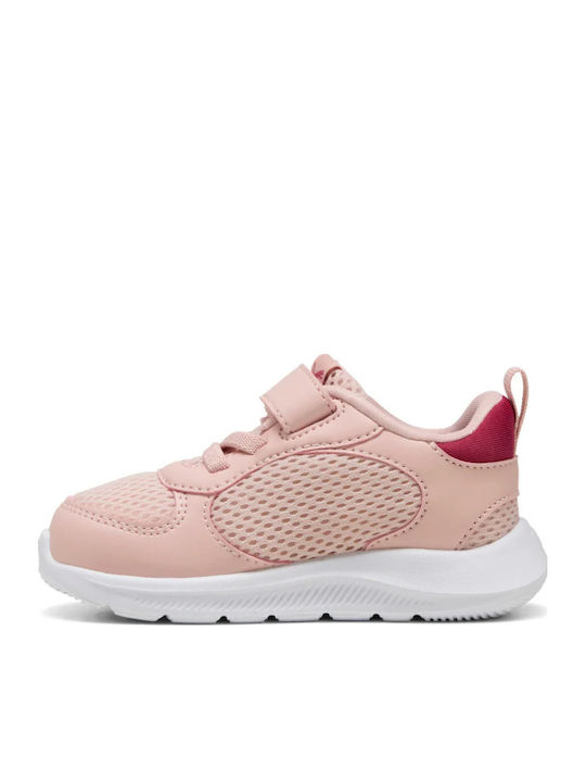 Fun Racer 2ac+inf Kids Sneakers with Scratch Pink