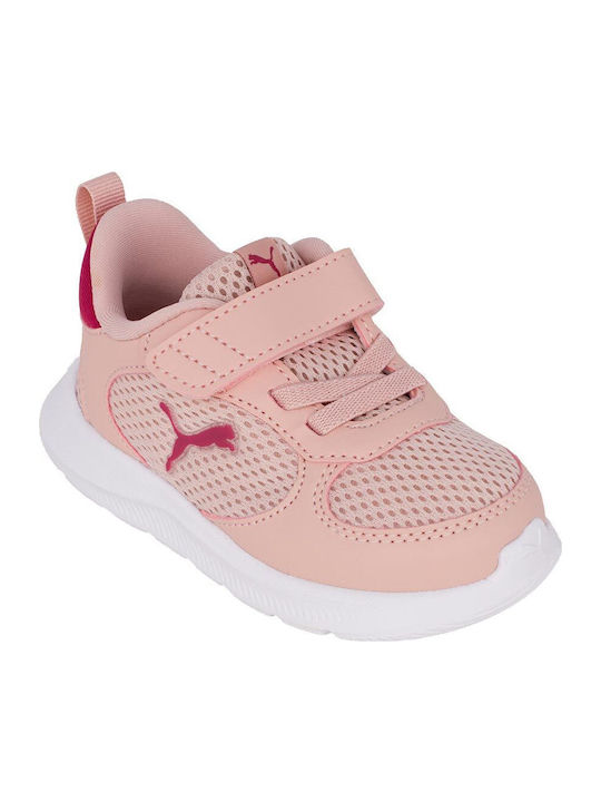Fun Racer 2ac+inf Kids Sneakers with Scratch Pink
