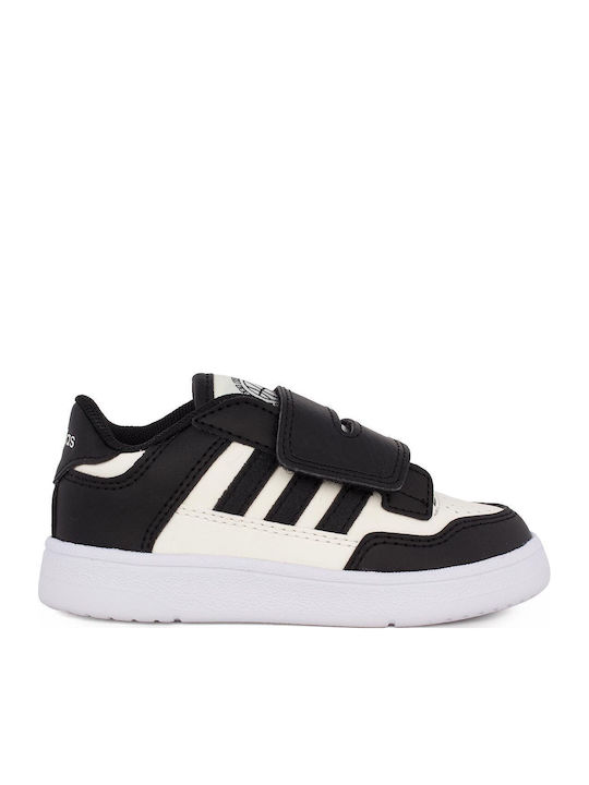 Rapid Court Cf Kids Sneakers with Scratch Black