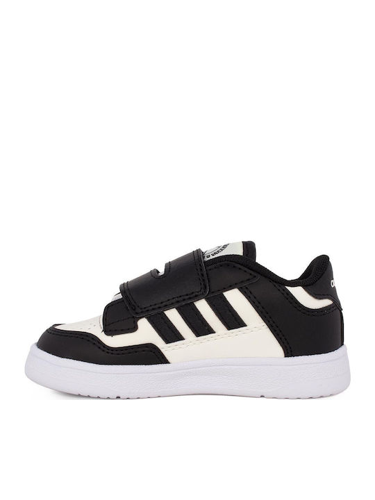 Rapid Court Cf Kids Sneakers with Scratch Black