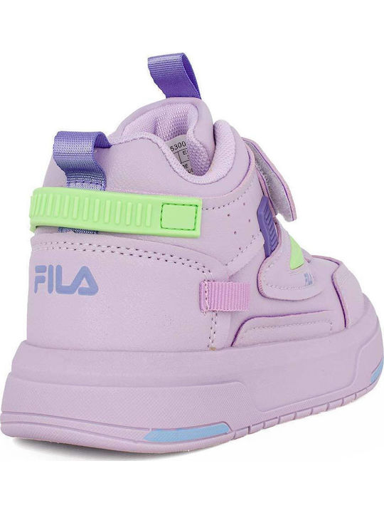 Memory Ayo Kids Sneakers with Scratch Purple