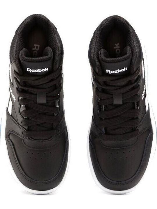 Bb 4500 Court Παιδικά Sneakers High Μαύρα