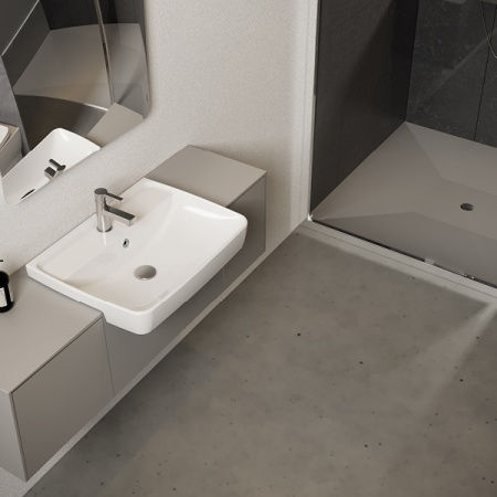 Cerastyle Duru 60 035100-u Wall Mounted Porcelain 60x40x85cm White