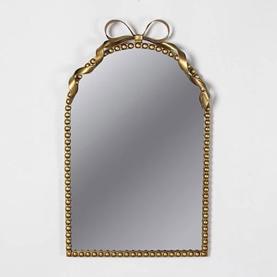 811-40001 Καθρέπτης Τοξωτός Χρυσός 66.5x40.5cm 811-40001 Καθρέπτης Τοξωτός Χρυσός 66.5x40.5cm