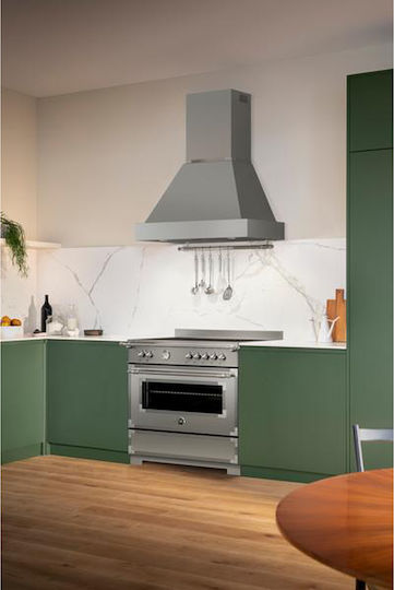 Bertazzoni Aragaz 86lt cu Plite cu Inducție L89.5cm. Inox