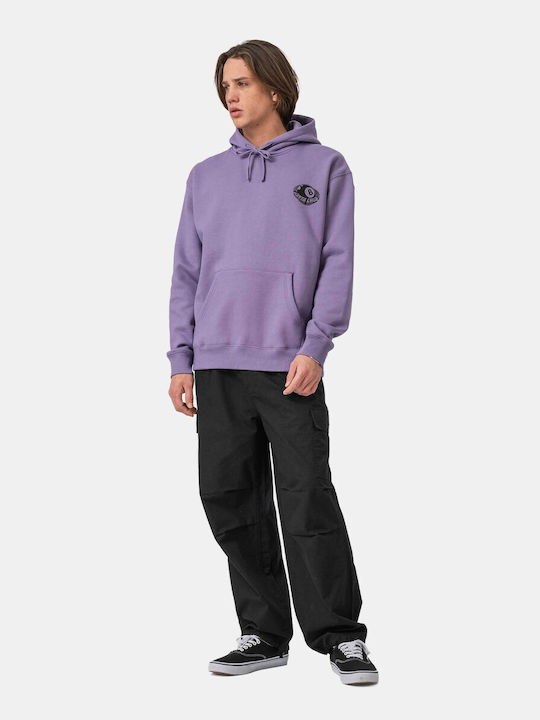 Sweatshirt With Hood Purple Haze