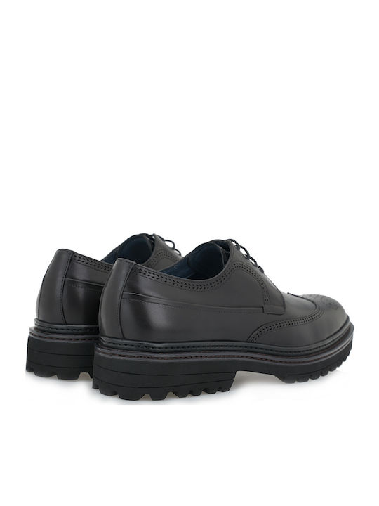 Men's Leather Oxfords Black