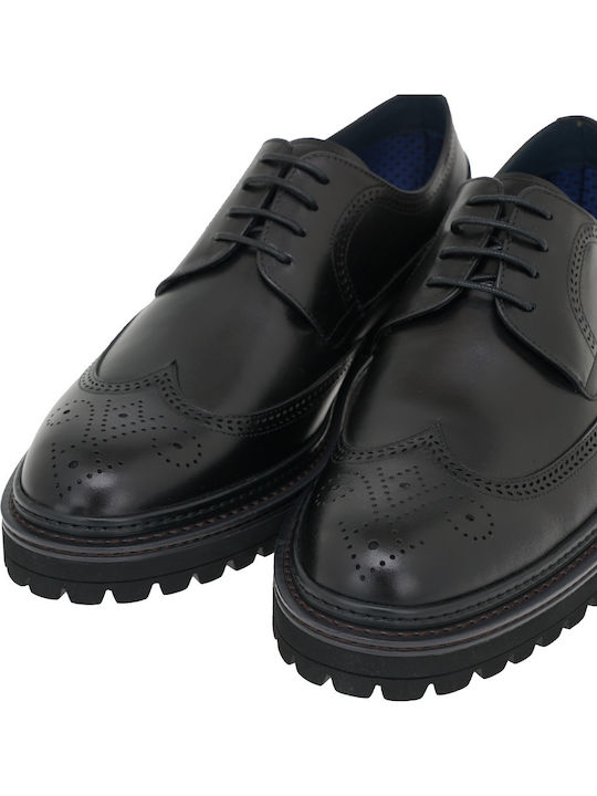 Men's Leather Oxfords Black