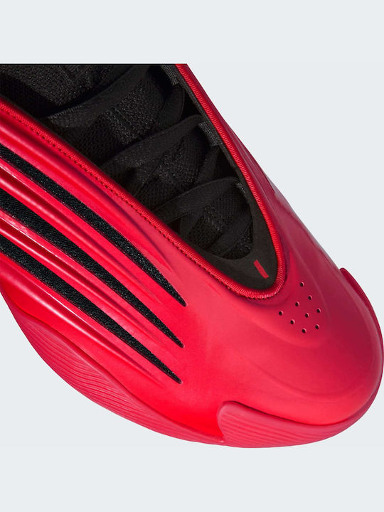 Harden Volume 9 Low Basketball Shoes Pure Ruby / Core Black / Lucid Blue