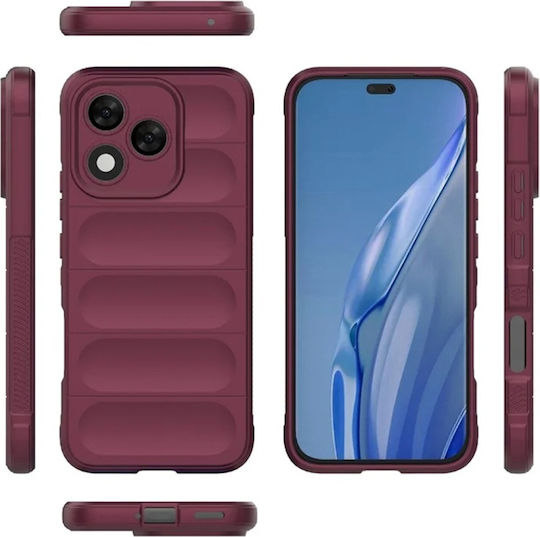 Techsuit Back Cover Σιλικόνης Μπορντό (Honor 400 Lite)