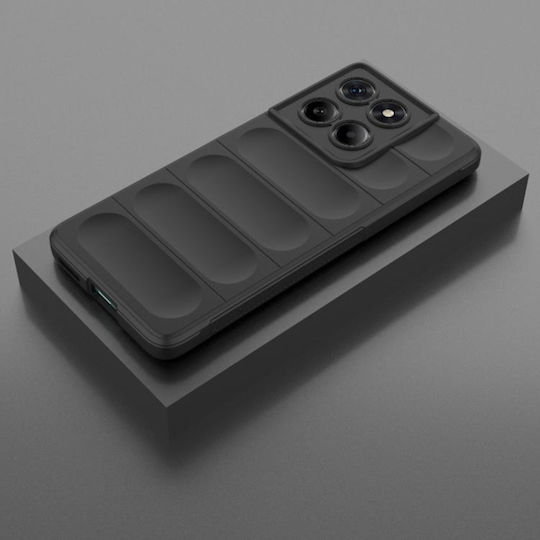 Techsuit Back Cover Silicon Negru (Motorola Edge 60 Fusion)