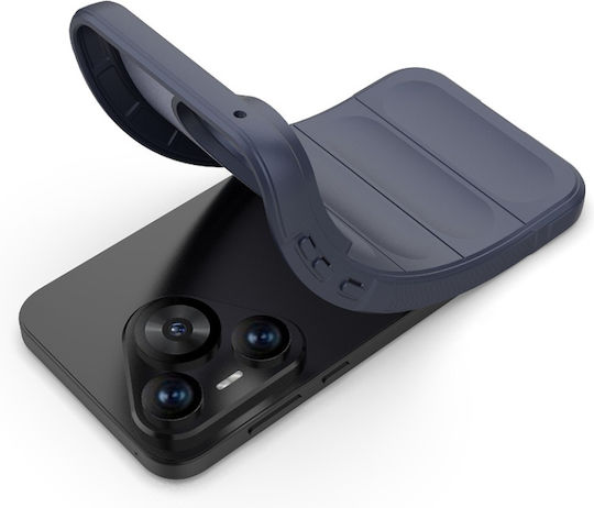 Umschlag Rückseite Silikon Schwarz (Huawei Pura 70)