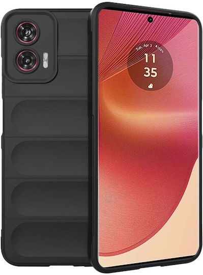 Back Cover Silicon Negru (Motorola Edge 50 Fusion)