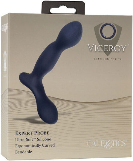 Calexotics Prostate Stimulator Dop Anal Albastră 12cm