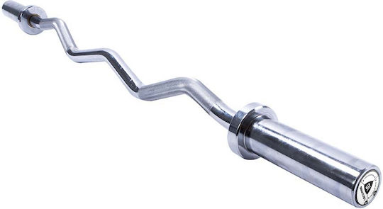 Live Up ​Curl Bar Olympic Type Φ50mm 10kg 120cm Length without Collar