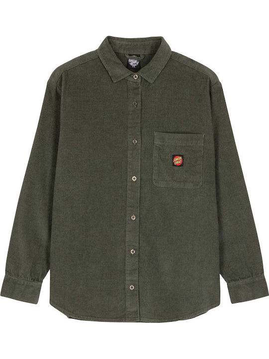 Women's Long Sleeve Shirt Moss