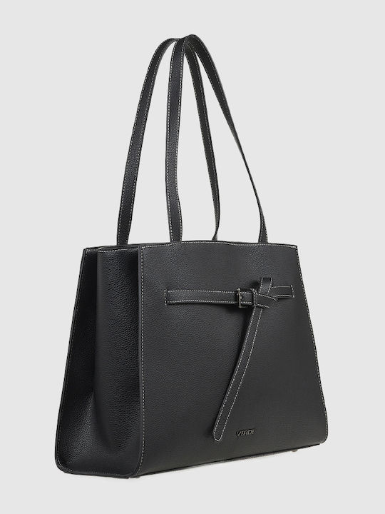 Women's Black Shoulder Bag