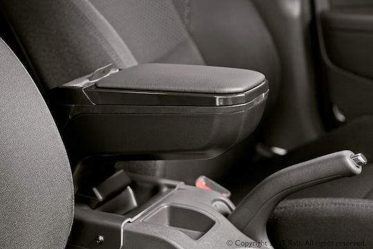 Rati Armster Car Leather Armrest for Seat Leon Black