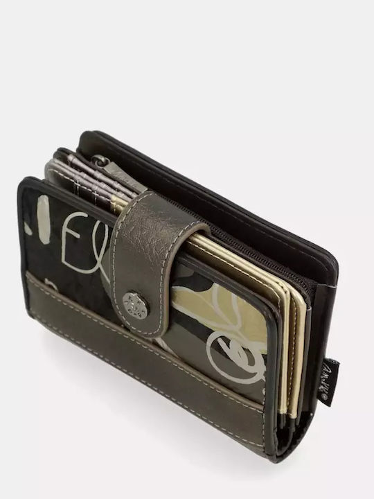 Small Fabric Women's Wallet Classic with RFID Black