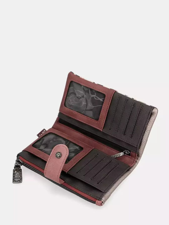 Large Women's Wallet Classic with RFID Brown