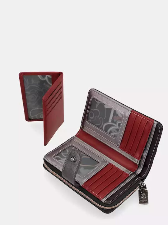 Large Women's Wallet Classic with RFID Pink