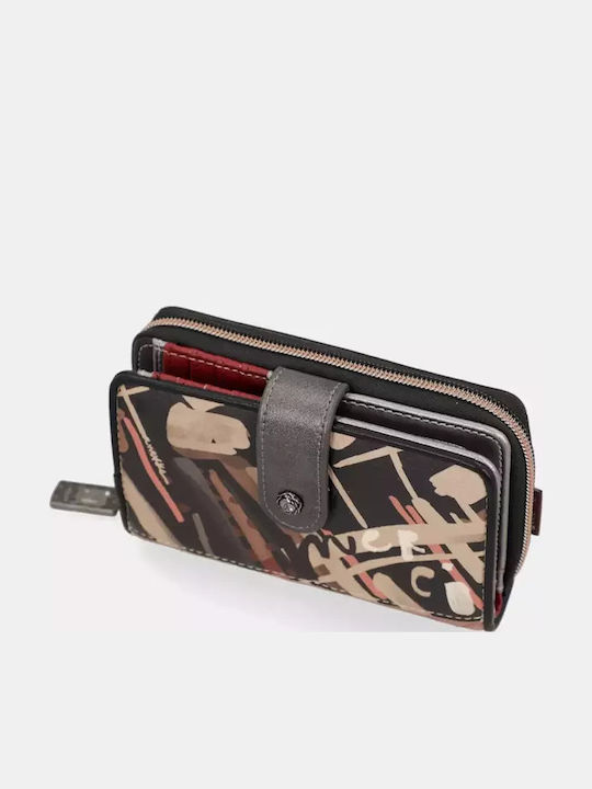Large Women's Wallet Classic with RFID Pink