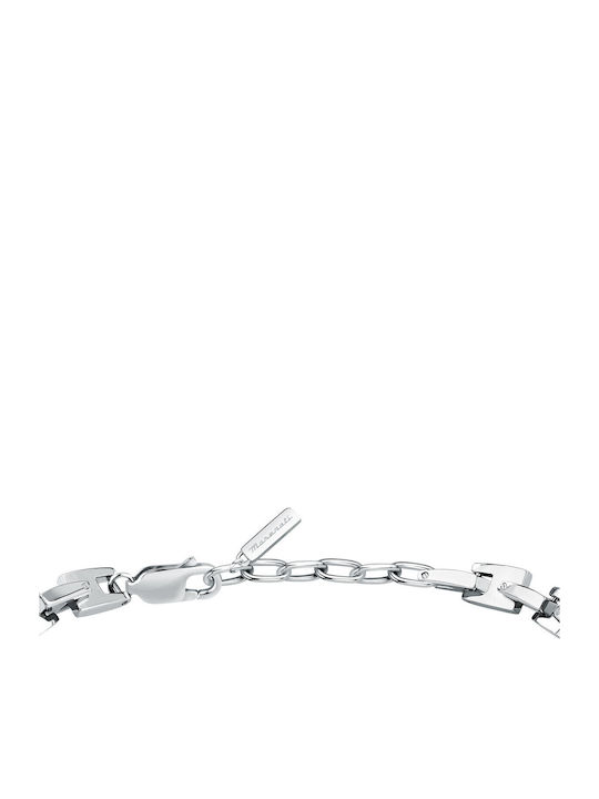 Maserati Ανδρικό Βραχιόλι από Ατσάλι 22cm