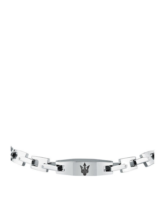 Maserati Ανδρικό Βραχιόλι από Ατσάλι 22cm
