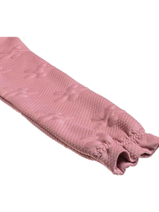 Mädchenkleid Langärmelig Rosa