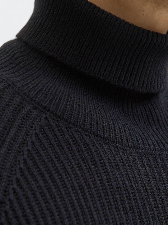 Langarm Pullover Schwarz