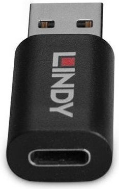 Lindy Μετατροπέας USB-A male σε USB-C female 1τμχ 71264
