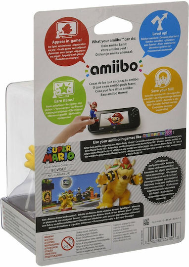 Nintendo Amiibo Super Mario Bowser Character Figure for Switch