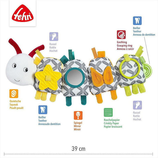 Fehn Tierchen Happy aus Stoff mit Sounds für 3++ Monate