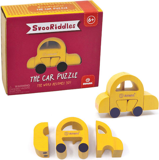 Ξύλινο Παιδικό Puzzle για 6+ Ετών Svoora