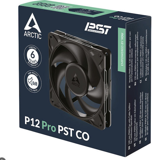 Arctic P12 Pro PST CO Gehäuselüfter 120mm Ohne LEDs Beleuchtung