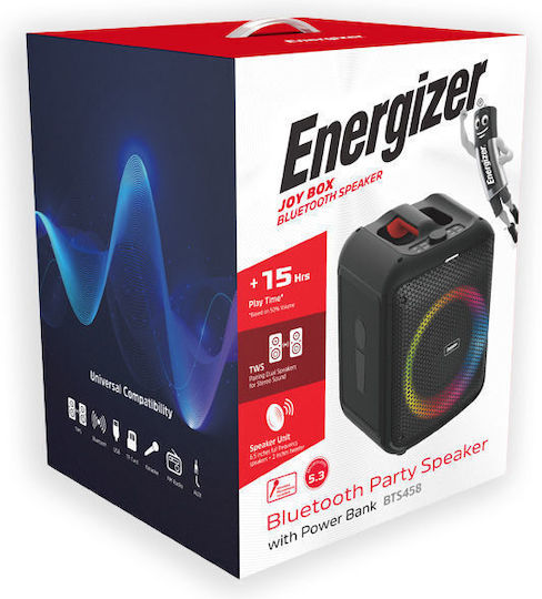 Energizer Ηχείο BTS458 Μαύρο