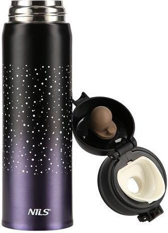 Nils Ποτήρι Θερμός Ανοξείδωτο 500ml Violet