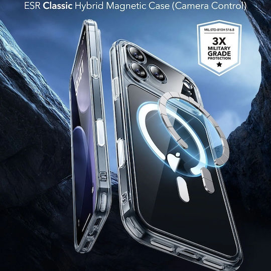 ESR Umschlag Rückseite Silikon Transparent (iPhone 17 Pro Max)