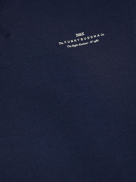 Sweatshirt Navy Blue FBM012-003-06-Navy