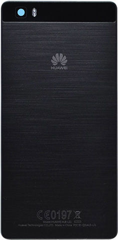 Κапак за замяна на батерията Batterycover Черен за Huawei P8 Lite.