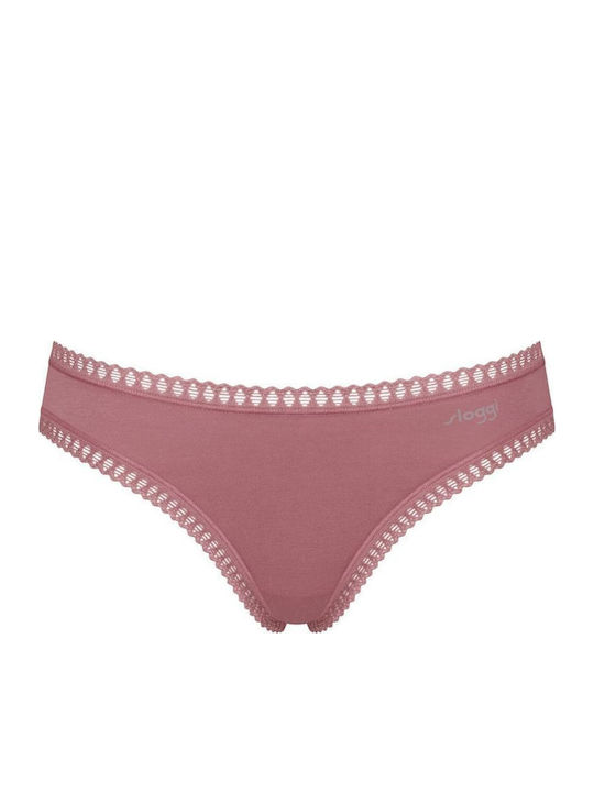 Βαμβακερά Femei Slip 3Pack Beige