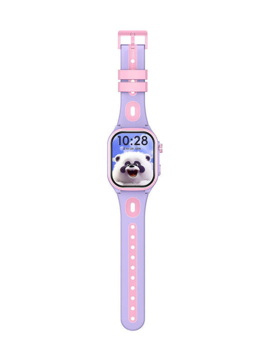 Nubki Детски Smartwatch 4G с GPS и Камера Розов