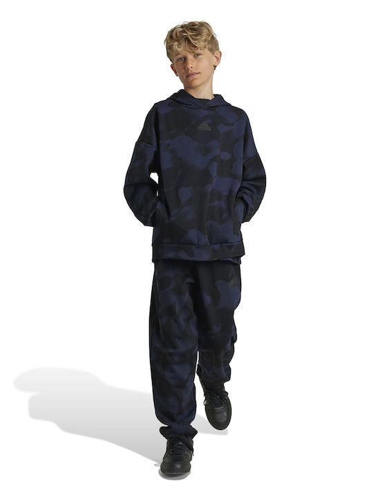 Pantaloni De Trening Negri Pentru Copii J Fi Aop Pt