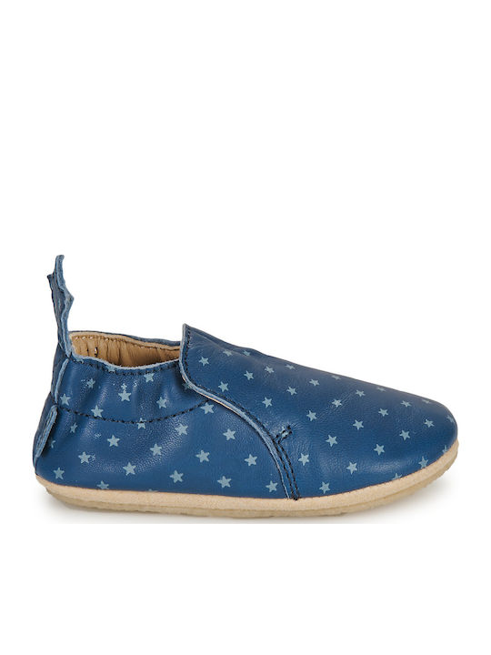 Bonton Baby Hausschuhe Blau