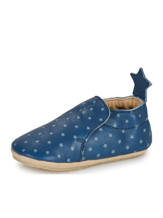 Bonton Baby Hausschuhe Blau