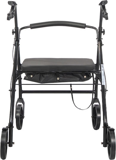 Mobiak Mighty Foldable Aluminum Walker Black