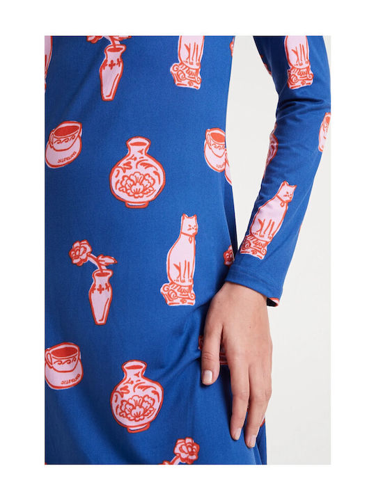 Blue Midi Dress